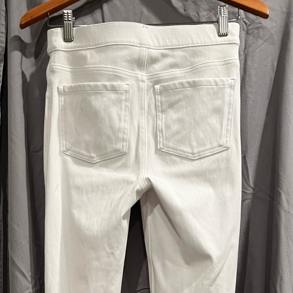 SPANX White Skinny Jeans Small Womens Jeggings Stretch Pull-On Slimming - Picture 3 of 6